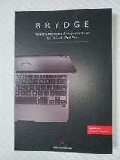 Brydge 11.0 Pro Wireless Keyboard & Magnetic Cover iPad Pro. For 11" Space gray.