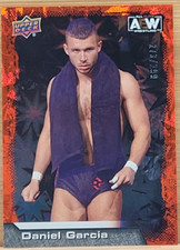 2022 UPPER DECK AEW DANIEL GARCIA  DYNAMITE #D/299 ROOKIE RC