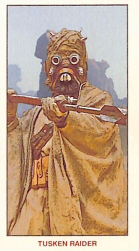 CARTE À COLLECTIONNER STAR WARS TOPPS 206 T206 WAVE 2 BASE #10 TUSKEN RAIDER - Photo 1/1