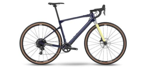 BMC UnReStricted URS ONE Apex1 blu yel mco M 2022 bici da corsa ghiaia da strada - Foto 1 di 3