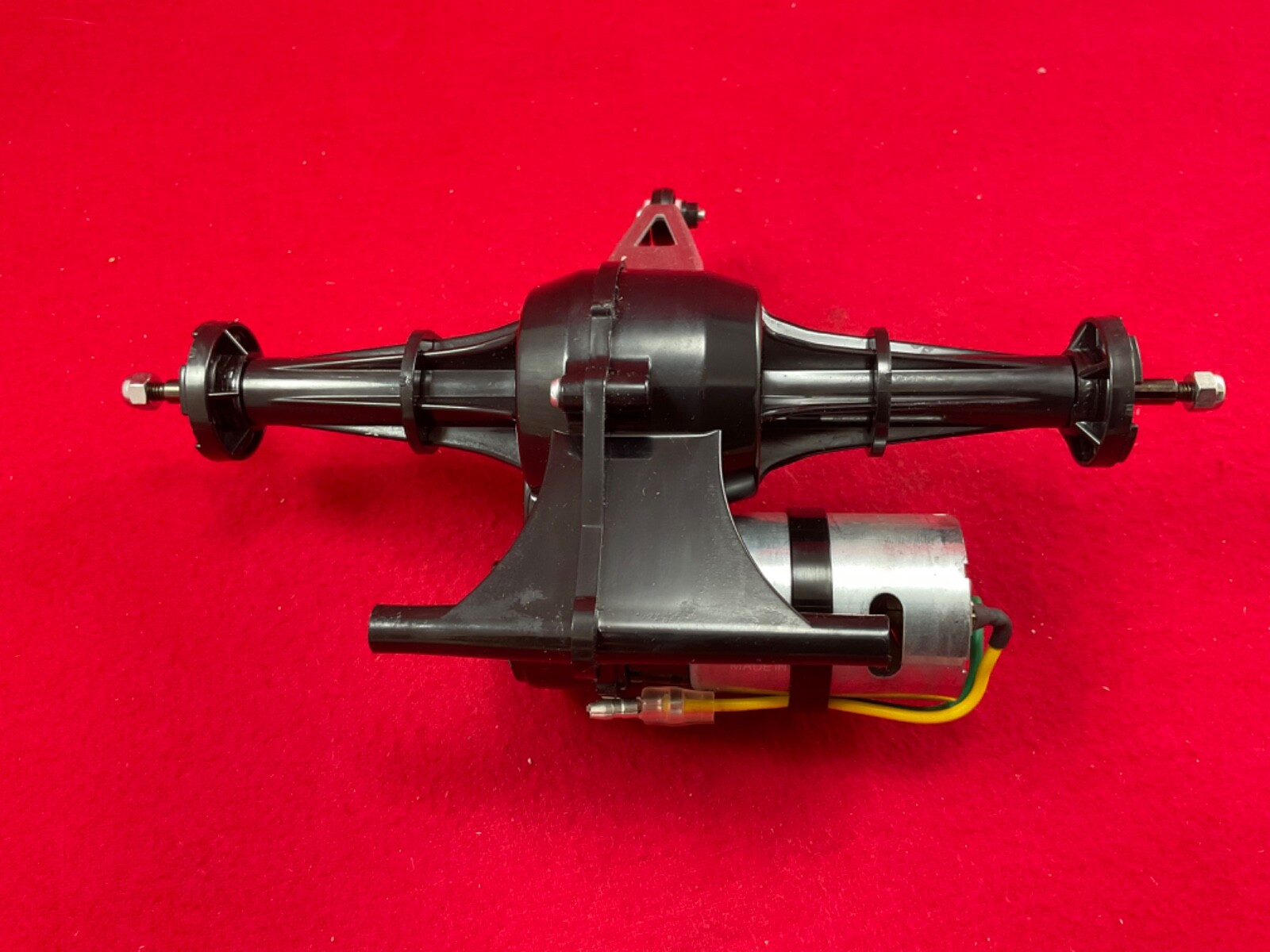 TAMIYA LUNCHBOX XSA GEARBOX TRANSMISSION + wheelie bar fully assembled