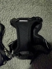 Rabbitgoo Dog Harness No-Pull Pet Control Adjustable Reflective Collar Black