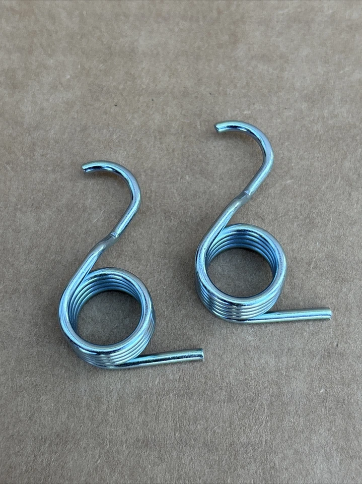 Par de resortes de clavija de pie de motocicleta CZ - 1971 y posteriores CZ50 CZ400 Foto 4 de 4