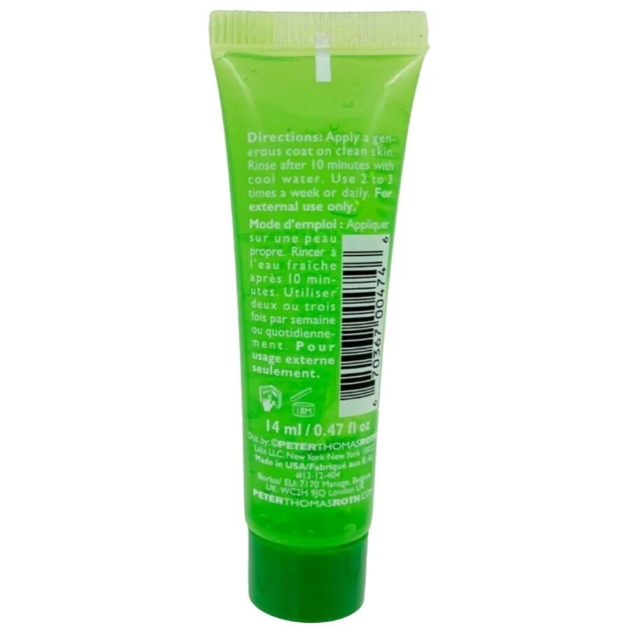 Peter Thomas Roth Cucumber Gel Mask Extreme Detox Hydrator 0.47oz 14mL - Image 2 of 2