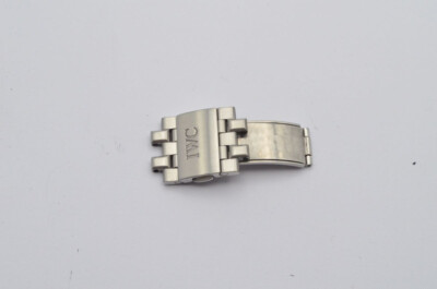 IWC SPITFIRE CHRONO STAHL ARMBAND FALTSCHLIESSE 20MM DEPLOYMENT CLASP