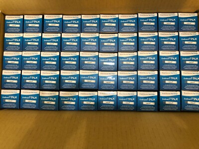 Embrace TALK Blood Glucose Test Strips 5000 Qty.  Exp 02/2027. Free shipping
