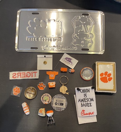 Fabulous Lot Of Clemson University Memorabilia College Football Tigers SC Gift - Picture 11 of 17