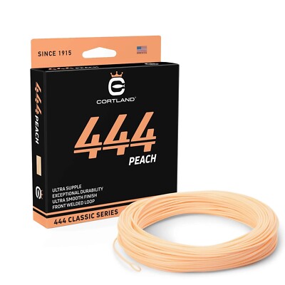 Cortland 444 Peach Fly Line - DT4F - New 401044