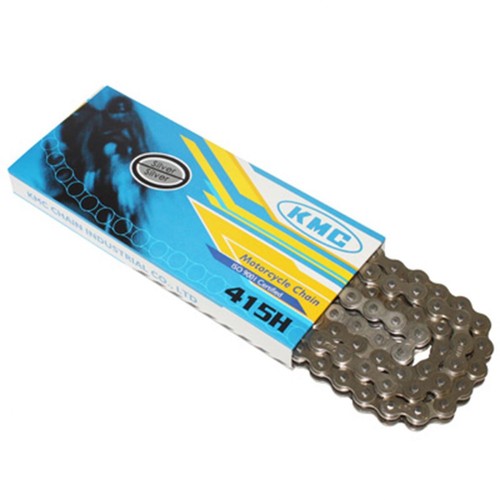 Chaîne Cyclo 415 KMC 415H Renforcée Noire - 120 Maillons Haute Résistance