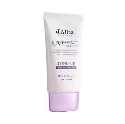 d'Alba dAlba Waterfull UV Essence Tone-Up Sun Cream 50mL  Purple