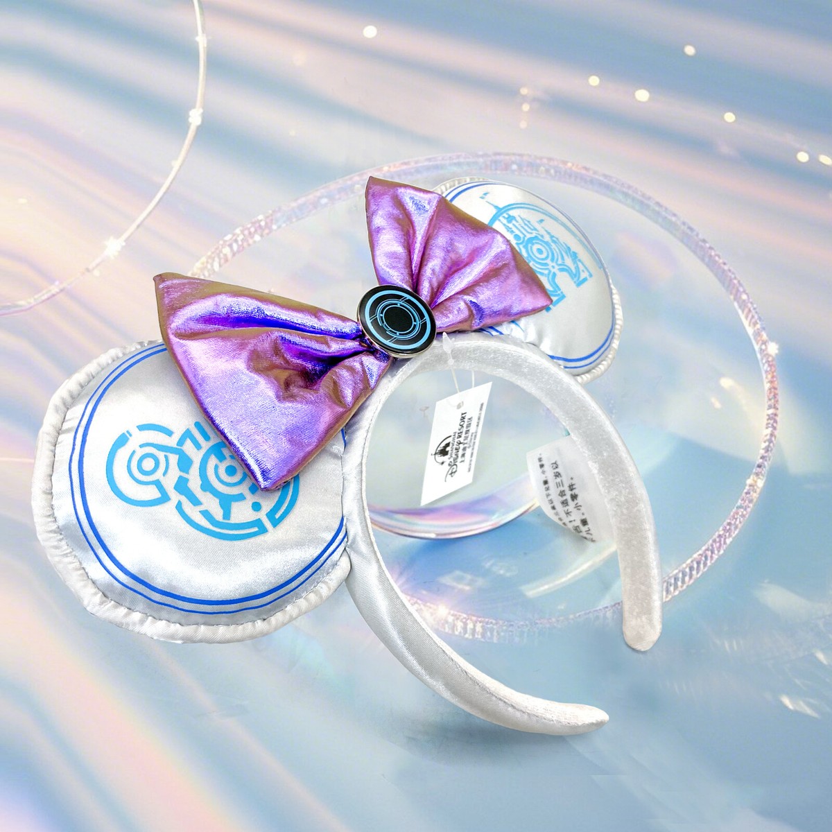 Disney 2024 Tron castle Minnie mouse ear headband disneyland  display picture 3