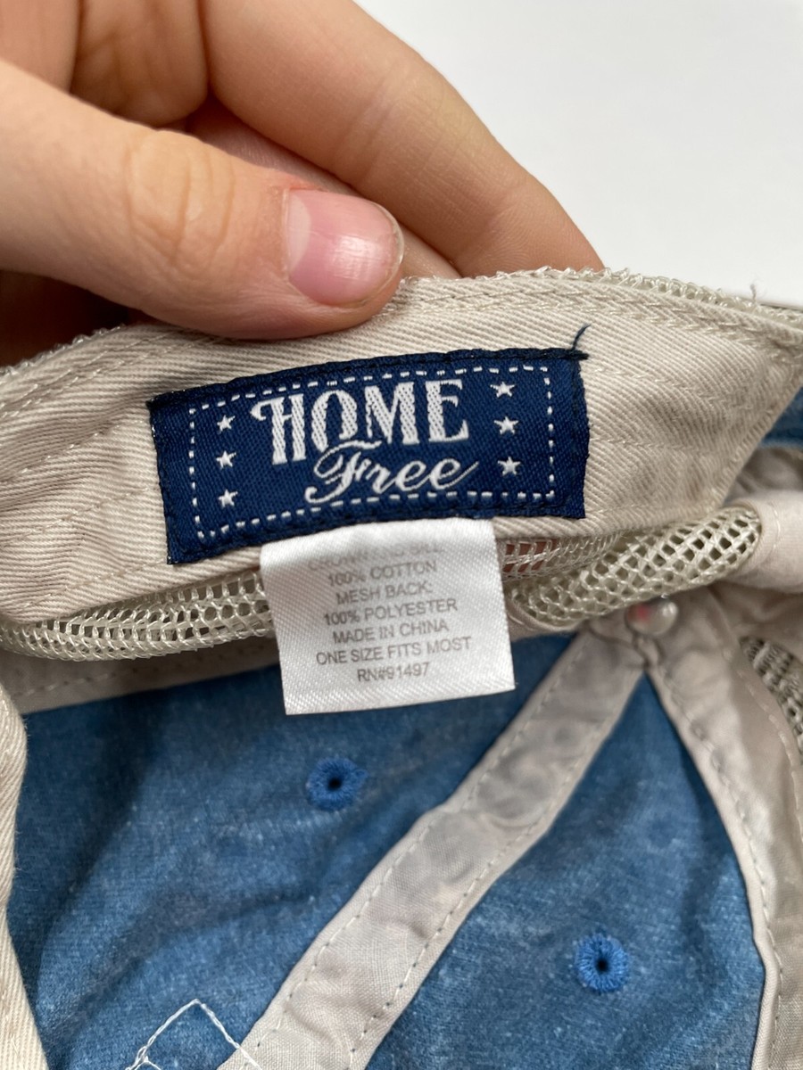 帽子 [0] CLOUD I LOVE ARIZONA HOME FREE Home Free I Love Arizona AZ Blue Denim Trucker Hat Cap Mesh