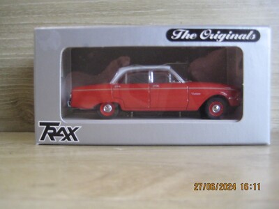 TRAX MODEL  TR26C  FORD XK SEDAN  WARATH RED    1/43   POSTAGE INCLUDED