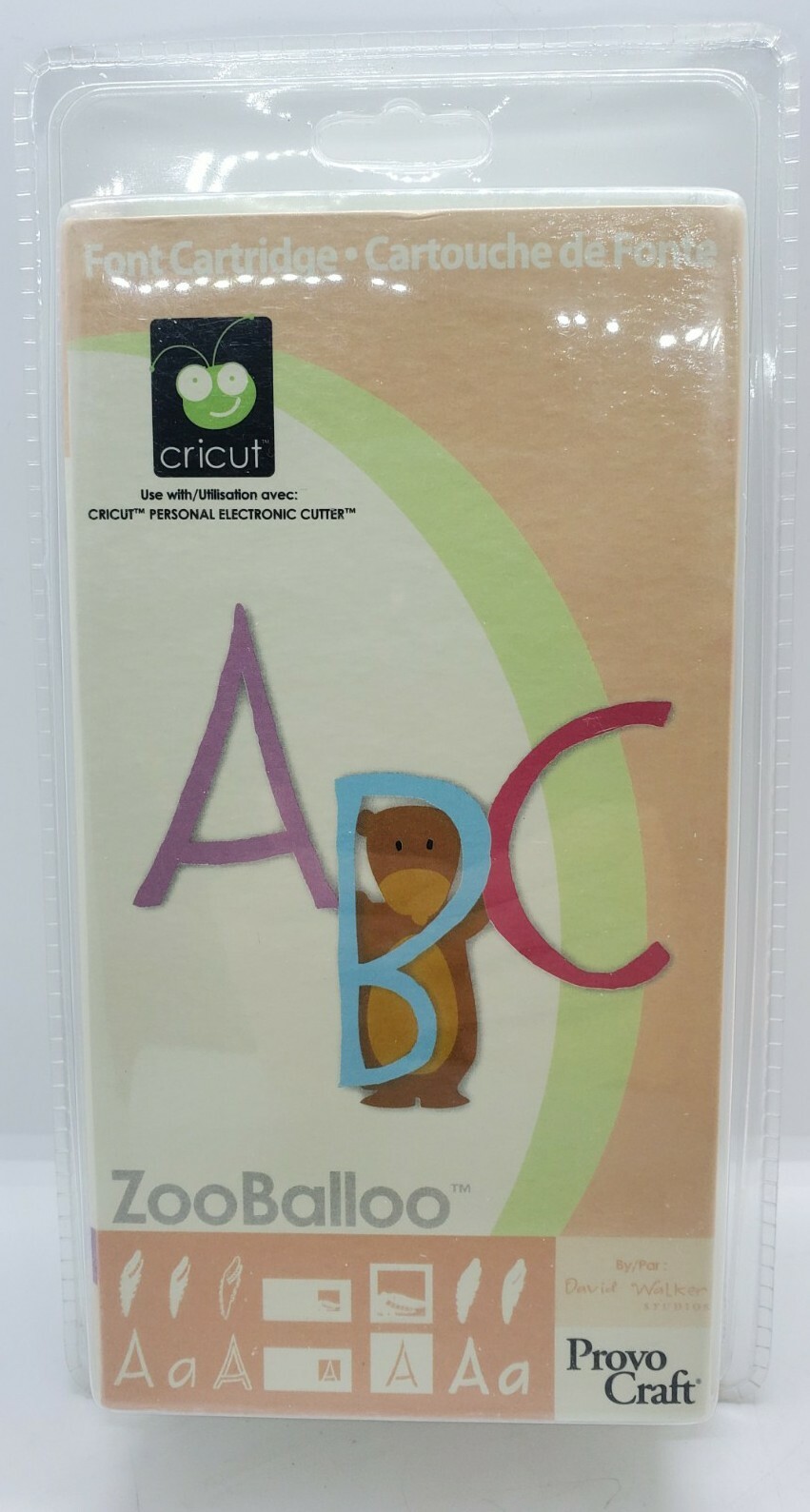 Cricut ZooBalloo Cartridge 290225 New/Sealed eBay