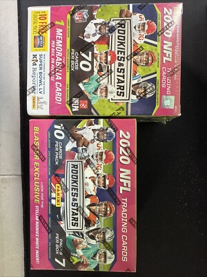 2020 PANINI FOOTBALL ***ROOKIES AND STARS BLASTER BOX***BURROW/TUA/HERBERT RC***