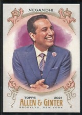 2021 Topps Allen & Ginter Kevin Negandhi #219 Sports Anchor