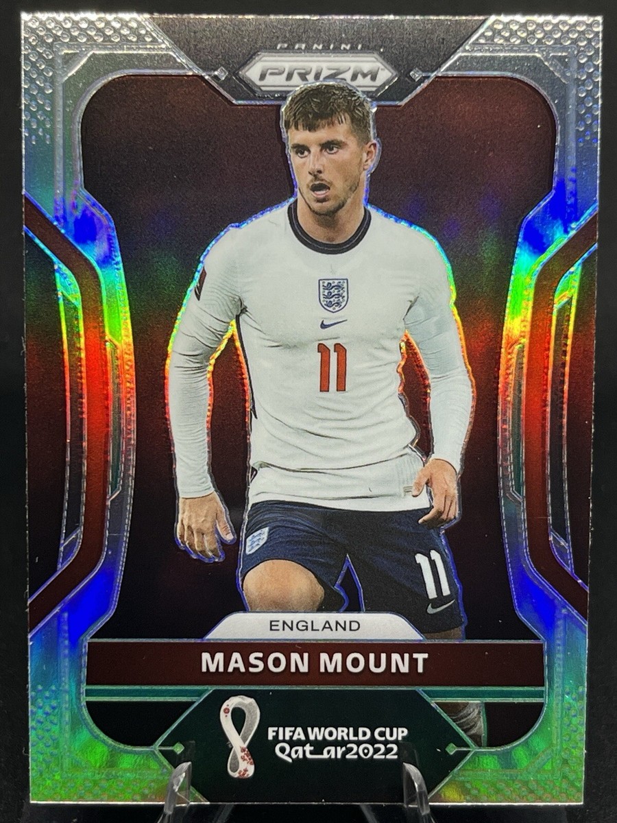mason mount panini prizm Qatar 75シリ Mason Mount 2022 Panini Prizm World Cup Qatar SILVER PRIZM #92