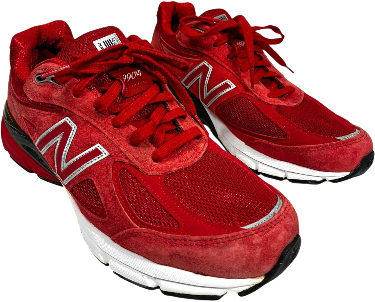 NEW BALANCE NEW 990V4 in RED Size Men 11 No Box..!! New Balance 990v4 Made in USA Red | eBay main image 3