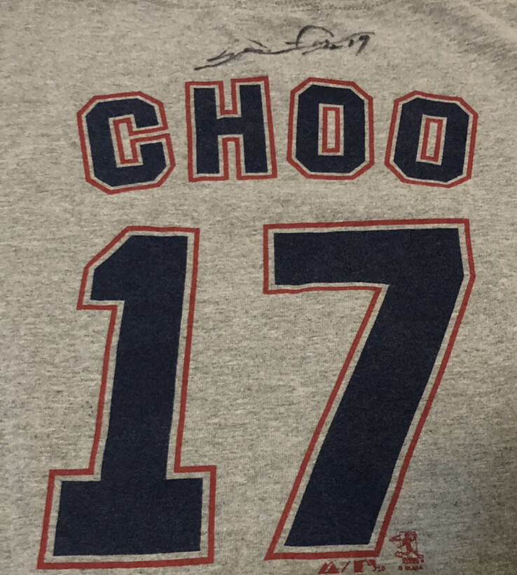 Cleveland Indians Shin-Soo Choo #17 Majestic TShirt Mens Cleveland Indians Shin-Soo Choo #17 Majestic TShirt Mens