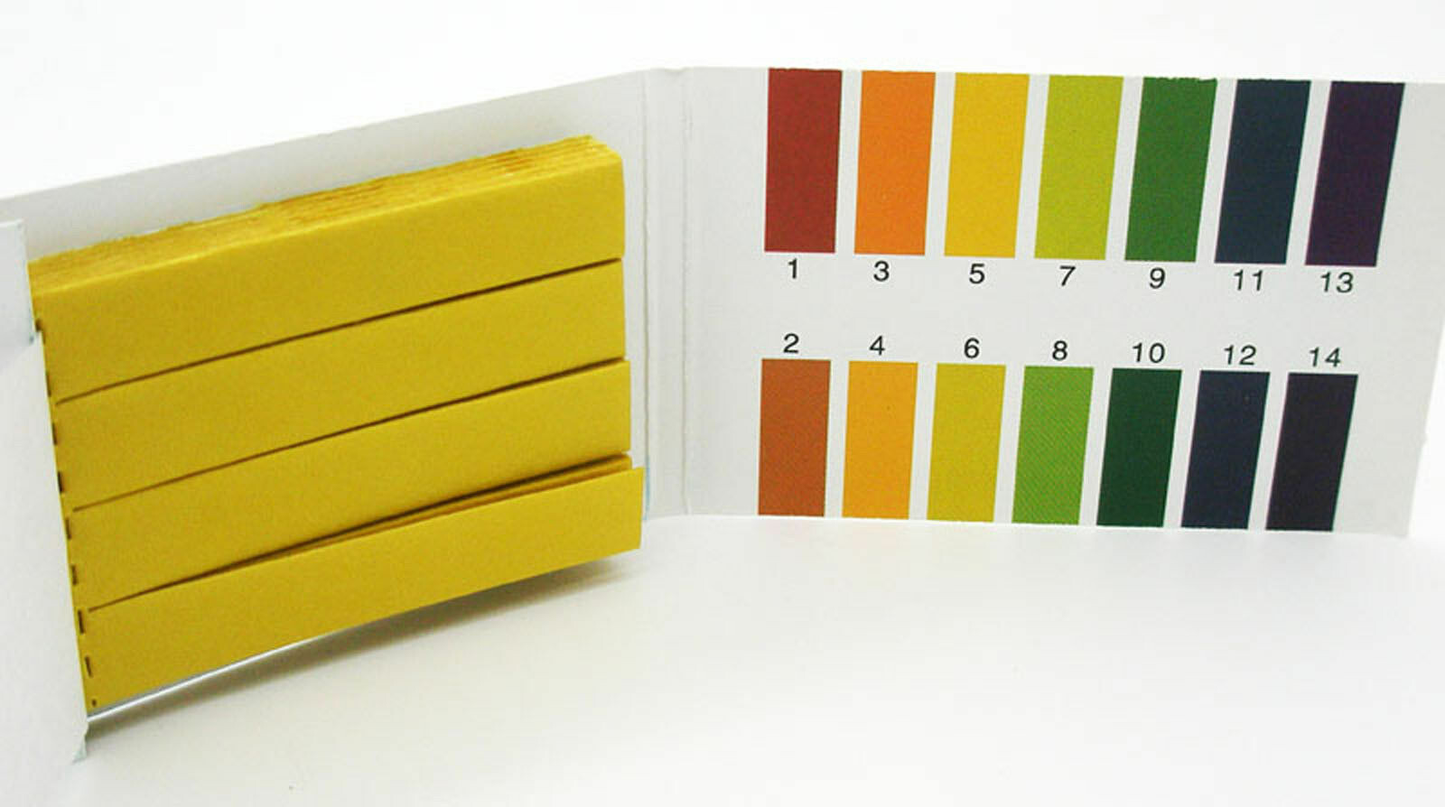 Test de PH en tiras de papel para Piscina y Acuario contiene 80 mediciones