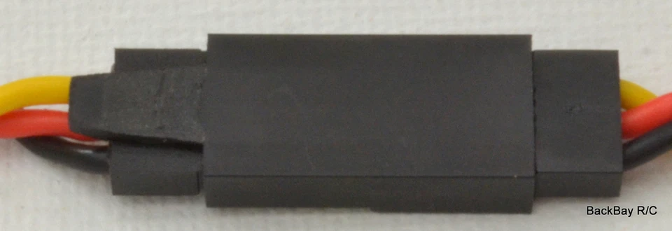 (5) 90CM (~36in) Twisted 22awg Servo Extension Leads JR / Hitec w/ Safety Clips - Image 2 of 4