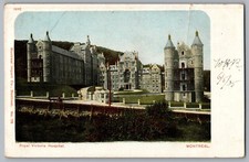 Montreal Quebec Royal Victoria Hospital Postcard QC