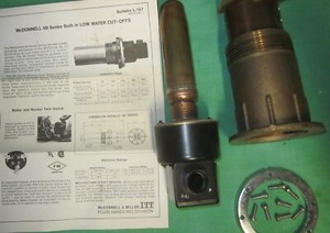 McDonnell & Miller #369 Float Type Low Water Cut-Off in Box  Steam Boiler