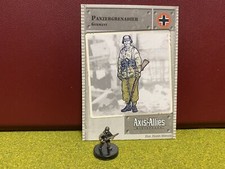 Axis  Allies Miniatures, World War II, Germany, Panzergrenadier Soldier