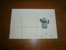 Brochure de vente wagon gare Peugeot 403 - Vintage
