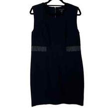 NWT Tribal Black Sleeveless Shift Dress 12