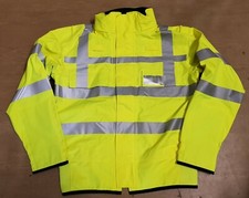 New Original Ex Police Hi Vis Tactical Gore-Tex Waterproof Jacket + Hood NC