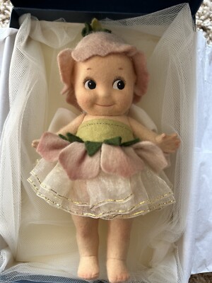 NIB R. JOHN WRIGHT 1999 UFDC Conv. 50th Anniversary Fleur Flower Kewpie W/COA LE