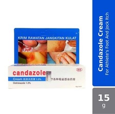 1x CANDAZOLE Cream Treatment For Athlete's  Jock Itch 15g FREE SHIPPING