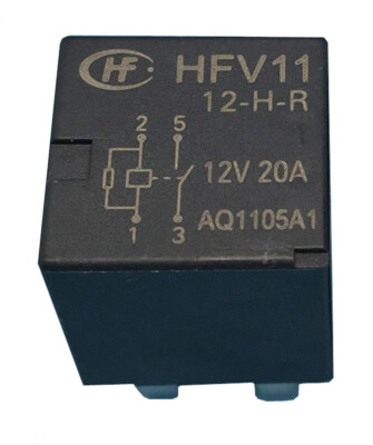Relay HFV15 12-Z1TJ-R 12V 40A 5Pins Plug In - Foto 7