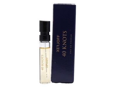 XERJOFF 40 KNOTS EDP 2.0ml .06fl oz x 1 COLOGNE PERFUME SPRAY SAMPLE