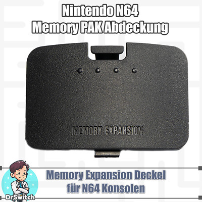 Nintendo 64 N64 Cache Couver Jumper Expansion Pack Pak Cover Deckel  Abdeckung