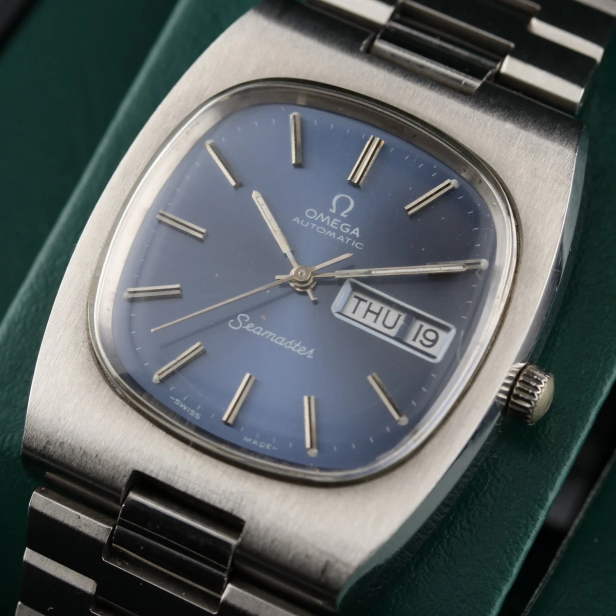 時計 OMEGA Seamaster square Antique OMEGA Seamaster Square Wristwatches for sale | eBay