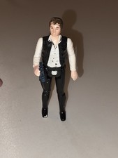 Vintage Star Wars 1977 Han Solo (Small Head) WHITE PAINTED LEGS VARIANT Figure!!