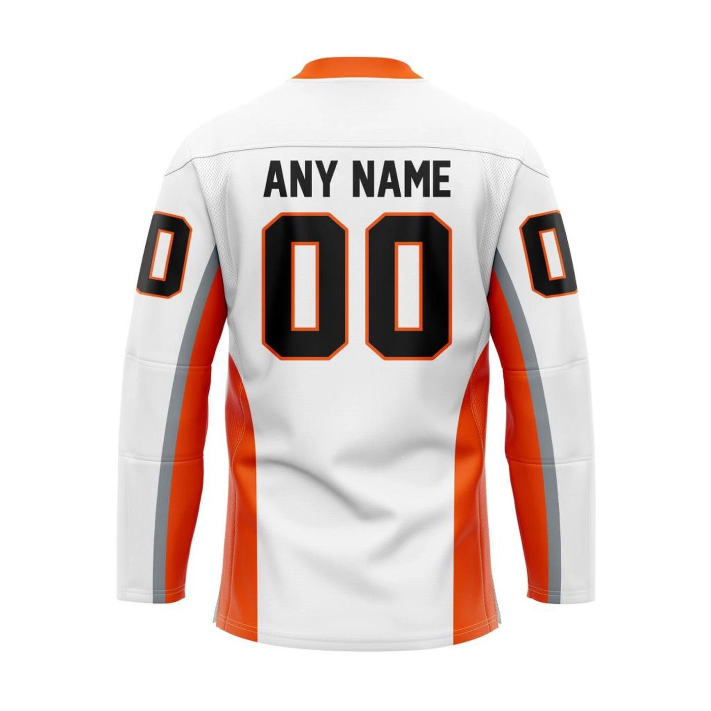 Flint Firebirds Personalized White Lace Hockey Shirt