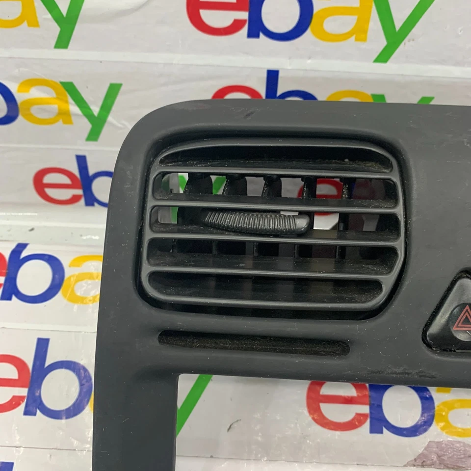 1995 - 1999 Subaru Legacy Outback Air Vents Trim Bezel Center Dash OEM 96 97 98 - Image 3 of 4