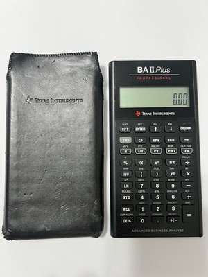 Texas Instruments Ba II Plus Professional Financial Calculator with Soft Case
