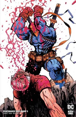 PEACEMAKER TRIES HARD #5 RARE DANIEL WARREN JOHNSON VARIANT (MR) (05/09/2023)