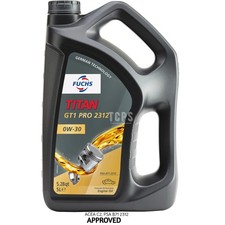 5L FUCHS 0W30 C2 ENGINE OIL LOW SAPS PSA B71 2312 ACEA C2 NEW