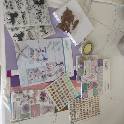 Spellbinders Card Kit Of The Month, July 2022 Under The Sea Magic