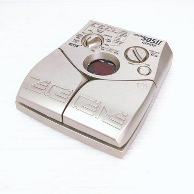 Zoom 505II Silver Guitar Compact Multi-Series Effects Pedal #0007