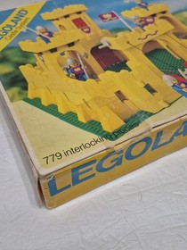 LEGO 6075 Classic Castle Yellow Castle *EMPTY BOX ONLY* - Worn Condition!