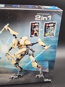 LEGO Star Wars: Battle Pack 2 in 1 (66535) General Grievous & Obi Wan Kenobi New
