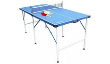 Image of Hy-Pro 5ft Folding Table Tennis Table Indoor Sports Game Family Fun