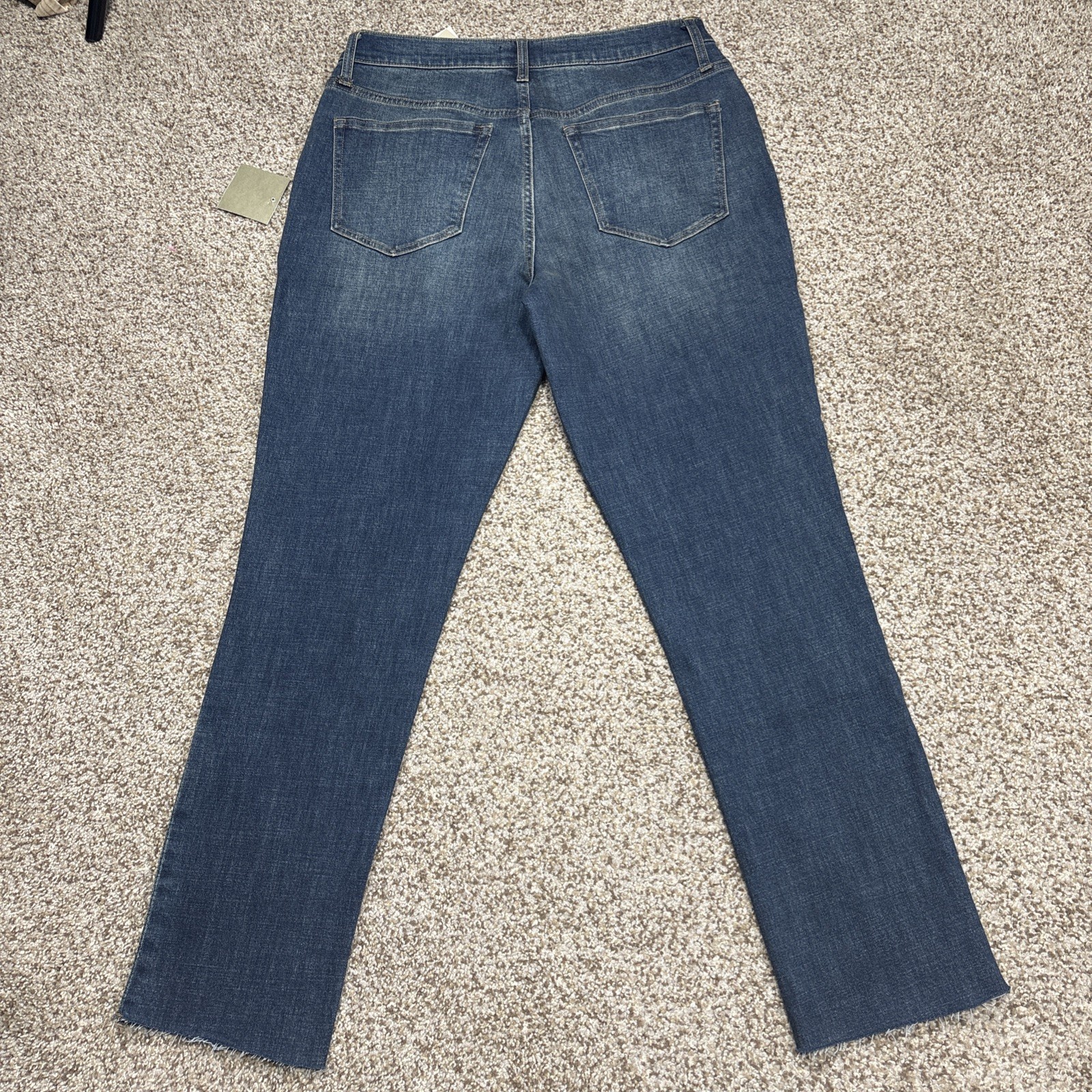 Oliver Logan Jeans Women's 30 The Crosby High Rise Raw Hem Fits 31 X 29.5 NEW - View 15