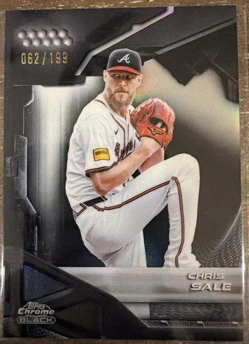 2026 Topps Chrome Black CHRIS SALE Refractor /199 ~ Atlanta Braves